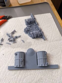Generators for the cabin core of the 6 inch scale AT-ST project