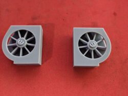 Back fans for the cabin core of the 6 inch scale AT-ST project