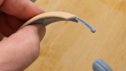 Neck slider extended.