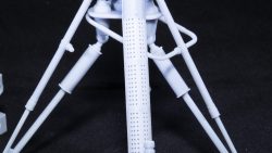 Closeup shot of barrel details.