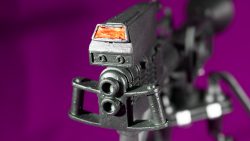 Back detail view of E-Web Heavy Repeating Blaster