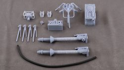 Photo of the contents of the first version of the kit.