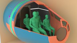 Millennium Falcon cockpit interior figure test. Figures are sized to match the Black Series Han, Chewie, Luke and Obi-Wan figures.