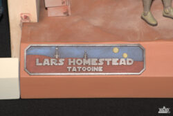 Close up shot of the display Plaque.