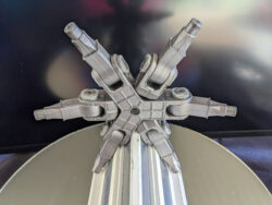 Close up of the EP-N5 Fastener on the cart